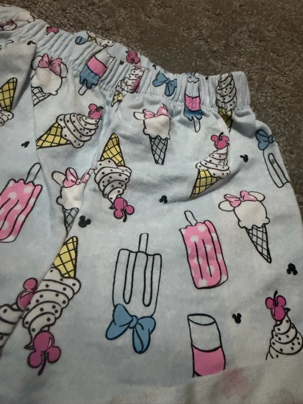 Disney Jr. Minnie Mouse 3T‎ ice cream themed shorts super cute and soft